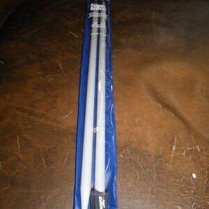 Susan Bates Quicksilver Large Knitting Needles 15 US 10.00 mm 14"